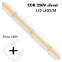 XXLED Bande LED COB 220V 10W/M | 330 LED/m | 1540Lm/M | FLIP-CHIP | 50m | IP65 | Coupe tous les 10 cm - vue détaillée