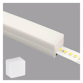 XXLED LED-Silikonrohr | FLEX 12-12 | 50m | Zuschneidbar | Für LED-Streifen bis zu 8 mm