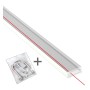 XXLED Silikonhülle -Slim- 13x5mm zur Umwandlung von 8 -10 mm LED-Streifen in wasserdichte LED-Streifen - Detailansicht