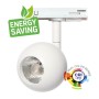 XXLED LED Strahler 10W FENIX - Weiss - 1-Phasen Schienensystem - CRI+93 - Detailansicht