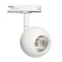 XXLED LED Strahler 10W FENIX - Weiss - 1-Phasen Schienensystem - CRI+93 - technische Ansicht