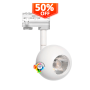 XXLED LED Strahler 10W FENIX - Weiss - 3-Phasen Schienensystem - CRI+93