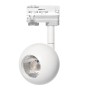 XXLED LED Strahler 10W FENIX - Weiss - 3-Phasen Schienensystem - CRI+93