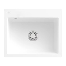 Villeroy & Boch Subway 60 S FLAT flächenbündige Spüle, Ablaufgarnitur mit Excenterbetätigung, HL1 und HL3