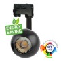 XXLED LED Strahler 10W FENIX - Schwarzes Chrom - 3-Phasen Schienensystem - CRI+93 - Detailansicht