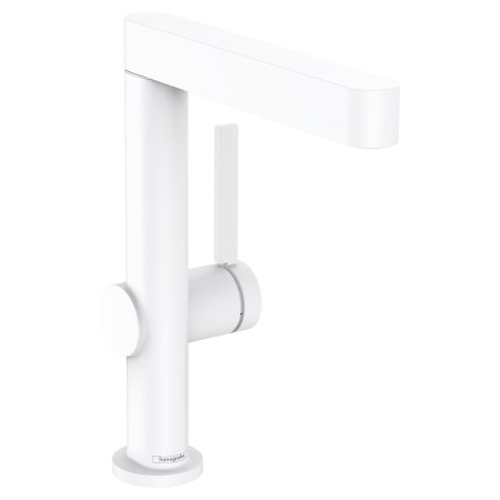 Robinet de lavabo monocommande hansgrohe Finoris 230 avec bec pivotant et bonde Push-Open