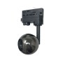 XXLED LED Strahler 10W FENIX - Schwarzes Chrom - 3-Phasen Schienensystem - CRI+93 - Detailansicht