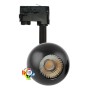 XXLED LED Strahler 10W FENIX - Schwarzes Chrom - 3-Phasen Schienensystem - CRI+93 - Produktansicht