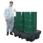 WOLFBAG Recycling-Auffangpalette für 2 Fässer 240L