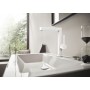 Robinet de lavabo monocommande hansgrohe Finoris 230 avec bec pivotant et bonde Push-Open - vue détaillée