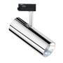 XXLED LED Strahler 30W BERNA Chromsilber Einphasen-Stromschiene DOB Driverless - technische Ansicht