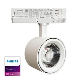 XXLED LED Strahler 40W - 38W - 36W ODENSE Weiss PHILIPS Driver 3-Phasen Schienensystem - CRI+92