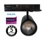 XXLED LED Strahler 40W -34W - MAYA - Schwarz - 3-Phasen DRIVER PHILIPS Schienensystem - CRI+92 - UGR13