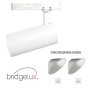 XXLED LED Strahler 40W -34W - NEW MAYA - Weiss - 3-Phasen Schienensystem - CRI+92 - UGR13 - Produktansicht