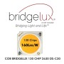 XXLED LED Strahler 40W -34W - NEW MAYA - Weiss - 3-Phasen Schienensystem - CRI+92 - UGR13