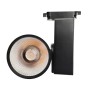 XXLED LED Strahler 40W GRAZ Schwarz BRIDGELUX Chip 1-Phasen Schienensystem CRI +98 - technische Ansicht