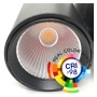 XXLED LED Strahler 40W MADRID Schwarz BRIDGELUX Chip 1-Phasen Schienensystem CRI+98 - Produktansicht