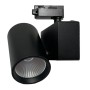 XXLED LED Strahler 40W MADRID Schwarz BRIDGELUX Chip 1-Phasen Schienensystem CRI+98 - Detailansicht