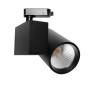 XXLED LED Strahler 40W MADRID Schwarz BRIDGELUX Chip 1-Phasen Schienensystem CRI+98