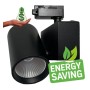 XXLED LED Strahler 40W MADRID Schwarz BRIDGELUX Chip 1-Phasen Schienensystem CRI+98 - Detailansicht