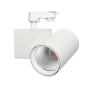 XXLED LED Strahler 40W MADRID Weiss BRIDGELUX Chip 1-Phasen Schienensystem CRI+98 - technische Ansicht