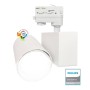 XXLED Projecteur LED 40W MADRID Blanc BRIDGELUX Chip Système de Rail 3 Phases CRI+98 - vue détaillée