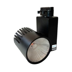 XXLED LED Strahler 40W UPPSALA Schwarz BRIDGELUX Chip 1-Phasen Schienensystem CRI+98