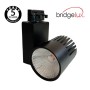 XXLED LED Strahler 40W UPPSALA Schwarz BRIDGELUX Chip 1-Phasen Schienensystem CRI+98