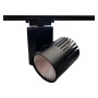XXLED LED Strahler 40W UPPSALA Schwarz BRIDGELUX Chip 1-Phasen Schienensystem CRI+98 - Detailansicht