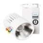 XXLED LED Strahler 40W UPPSALA Weiss BRIDGELUX Chip 1-Phasen Schienensystem CRI+92