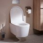 hansgrohe EluPura S WC-Sitz mit Befestigung oben - Detailansicht