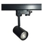 XXLED LED-Schieneleuchte 8W Dreiphasen - SCHWARZ - Dimmbarer Triac - 24º - HOHER LUMEN 150Lm/W - CRI+98 - Produktansicht