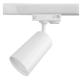 LED-Schienenstrahler 10W Einphasig - EMMEN WEISS - OSRAM CHIP DURIS E 2835
