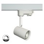 XXLED LED-Schienenstrahler 8W Dreiphasen - WEISS - Dimmbar Triac - 24º - HOHE LUMEN 150Lm/W - CRI+98 - Detailansicht