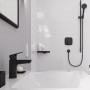 Miscelatore monocomando per lavabo hansgrohe Logis 100 CoolStart senza scarico - immagine prodotto