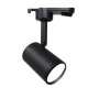 XXLED LED-Schienenstrahler 8W Einphasig SCHWARZ - Dimmbar Triac - 24º - HOHER LUMEN 150Lm/W - CRI+98