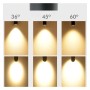 XXLED LED-Strahler - 28W - LEIPZIG - Drehstromschiene - Treiber VOSSLOH - Verstellbare Optik - 36º-60º