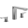Robinet de lavabo à trois trous Villeroy & Boch Liberty - vue détaillée