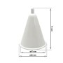 XXLED Hanging Kit für Schienen dreiphasig Strahler - technische Ansicht