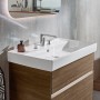 Robinet de lavabo à trois trous Villeroy & Boch Liberty - vue technique