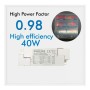 XXLED PACK 8stk. LED Panel 60x60 -SLIM FRAME- 40W - Philips Driver - UGR19 - ENEC