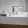 Robinet de lavabo à trois trous Villeroy & Boch Liberty - vue détaillée