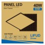 XXLED PACK 10 pezzi Pannello LED 60x60 - TELAIO SOTTILE - Driver Lifud 40W - Nessun sfarfallio - vista dettagliata