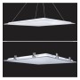 XXLED PACK 10 pezzi Pannello LED 60x60 - TELAIO SOTTILE - Driver Lifud 40W - Nessun sfarfallio - vista tecnica