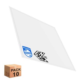 XXLED PACK 10stk. LED-Panel 60x60 4000Lm | SLIM FRAME | Philips-Treiber 40W | Aluminium | 5 Jahre