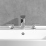 Robinet de lavabo à trois trous Villeroy & Boch Liberty - photo produit