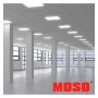 XXLED PACK 10stk. LED-Panel 60x60 40W - Dimmbar und Programmierbar DALI-2 - Treiber MOSO U5-Serie - Detailansicht