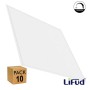 XXLED PACK 10stk. LED-Panel 60x60 40W SLIM FRAME – Dimmbar 0-10V – Lifud-Treiber