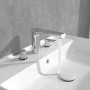 Robinet de lavabo à trois trous Villeroy & Boch Liberty - vue technique