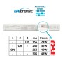 XXLED 10stk. Osram LED Panel 60x60 (48W-40W-36W-24W Einstellbar) - Produktansicht